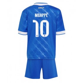 Real Madrid Kylian Mbappe #10 Tredje Kläder Barn 2025-26 Kortärmad (+ Korta byxor)